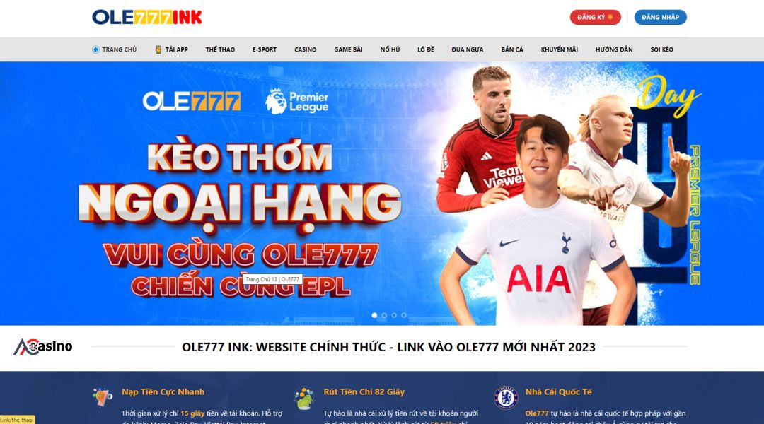 Giới thiệu về nhà cái trực tuyến Ole777