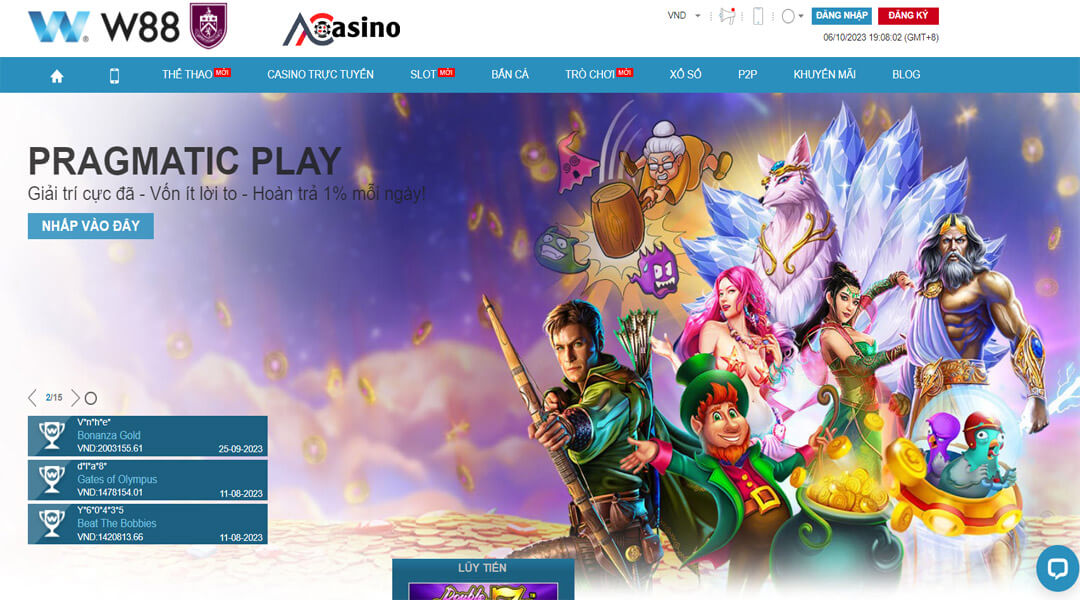Slots game độc đáo
