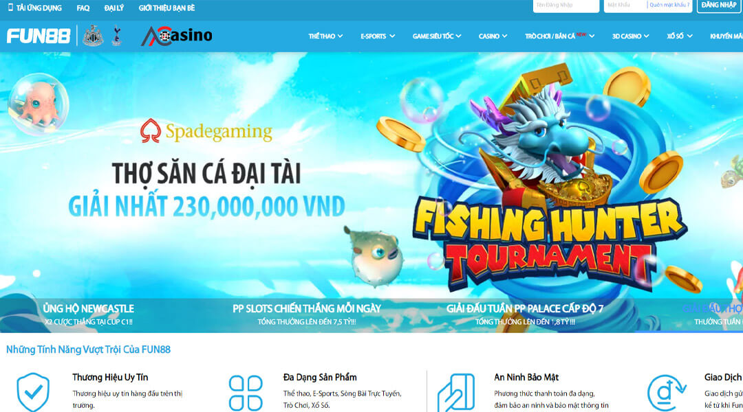 Fun88 - Nhà cái uy tín hàng đầu hiện nay