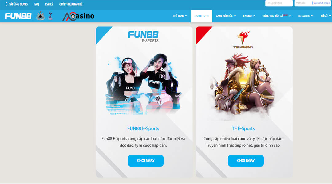 Thể thao Esport cực hot