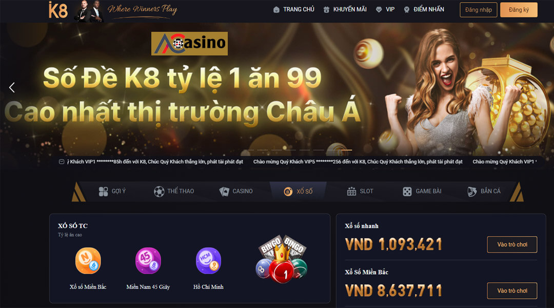 Xổ số lô đề cực hot
