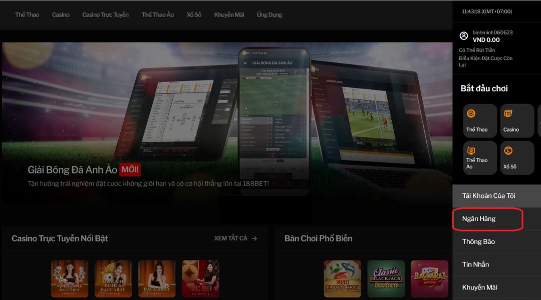188BET - KHÁM PHÁ KHÔNG GIAN CÁ CƯỢC TRỰC TUYẾN HÀNG ĐẦU